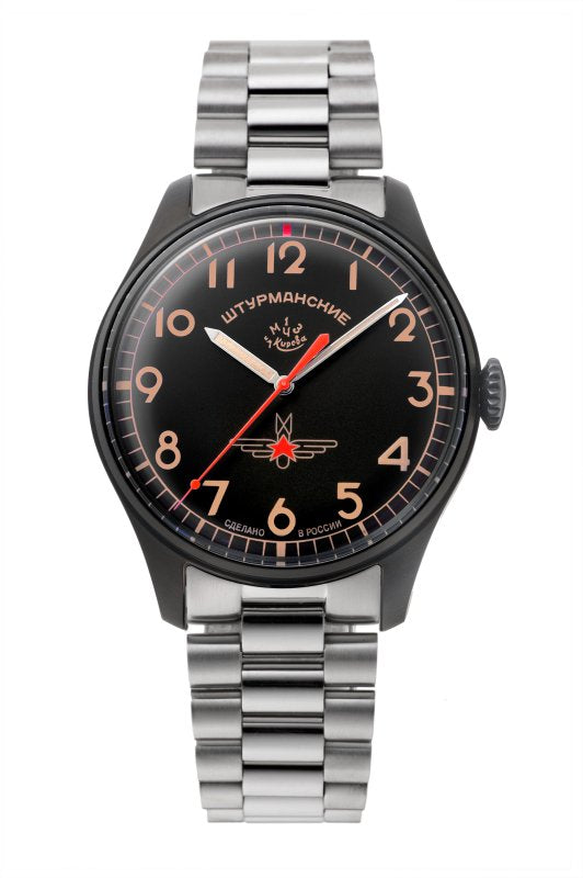 Gagarin アニバーサリーモデル チタニウムエディション Black PVD ブレスレットモデル 2609-3714129B